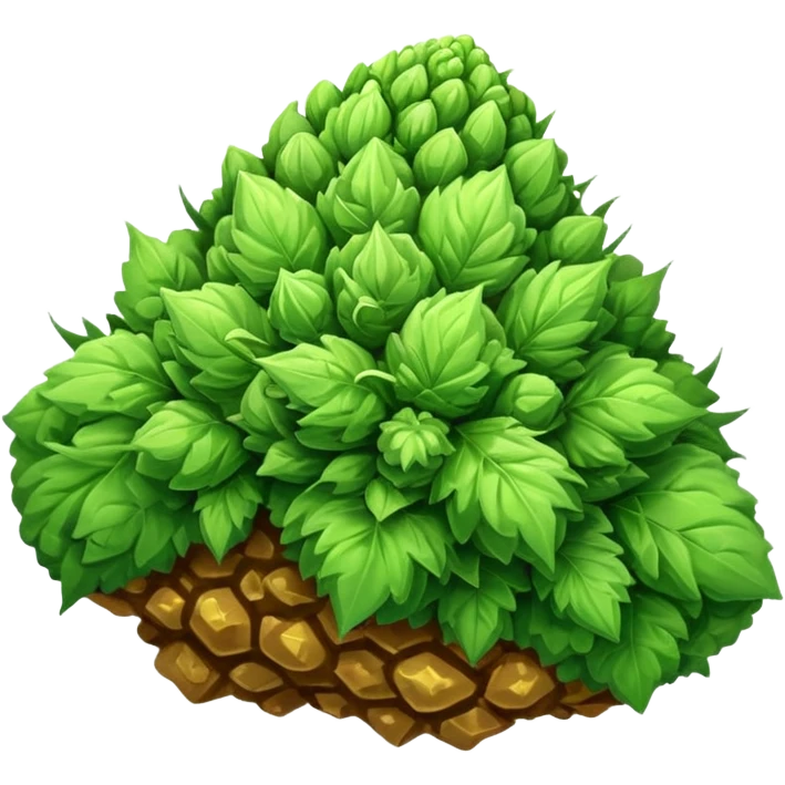 Exotic Cannabis nug  emoji