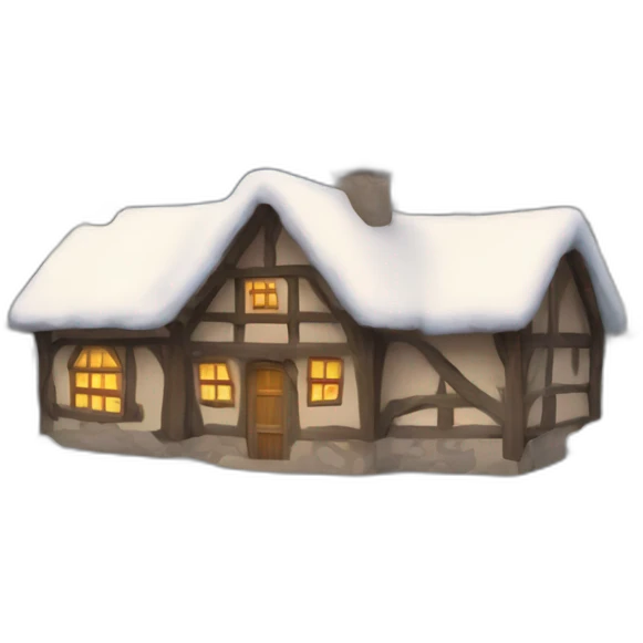 Village des neiges  emoji