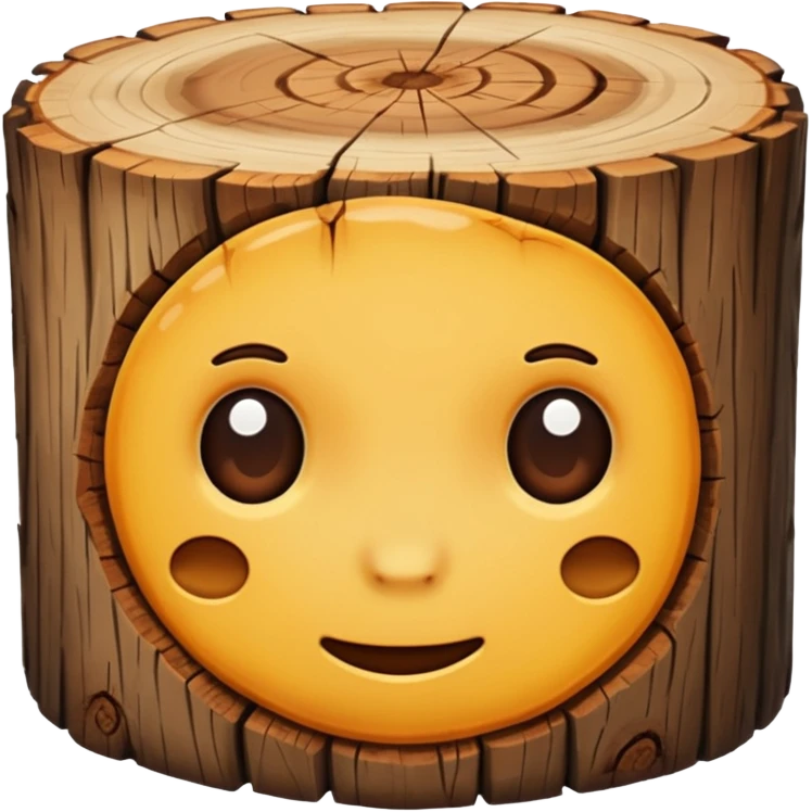 wood log emoji
