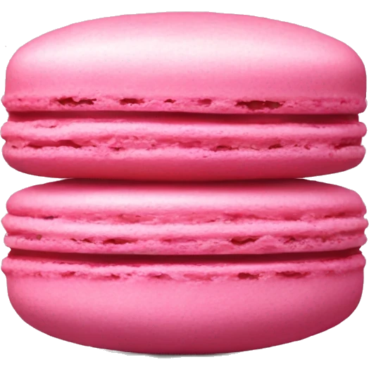 Pink macaron  emoji