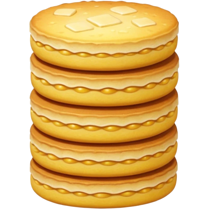 stack of round puffed corn cakes, light golden-yellow hue, bubbled airy texture, toasted flecks, slightly uneven edges, crunchy natural bite, no packaging, no toppings, no extras, soft lighting, subtle shadows, emoji scale emoji