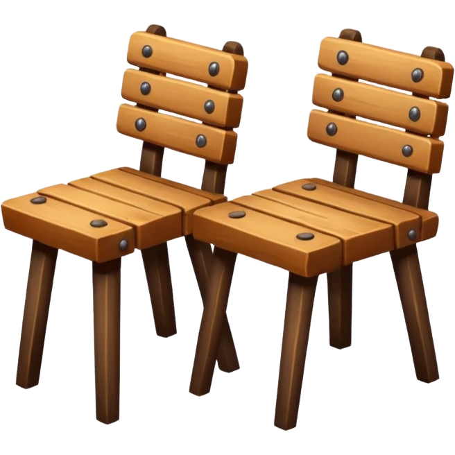 Cabin chairs emoji