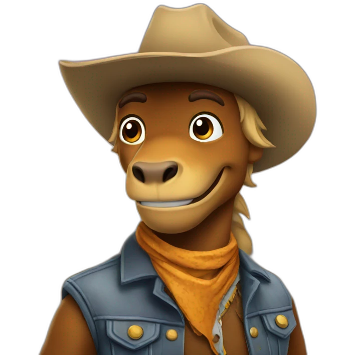 Dino Cowboy emoji