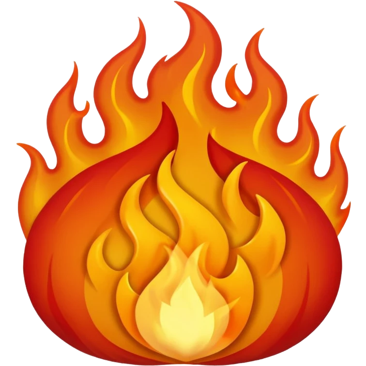 burning fire emoji