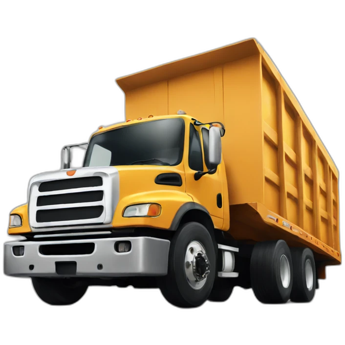 Flatbed truck emoji