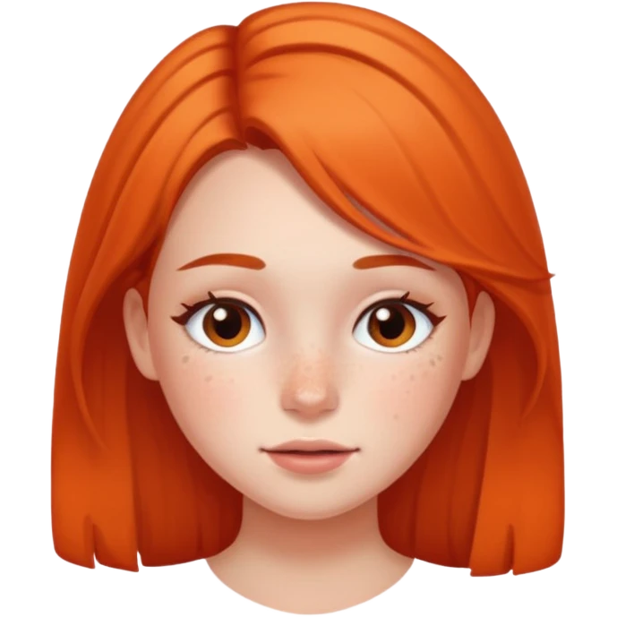 Girl blushing  emoji