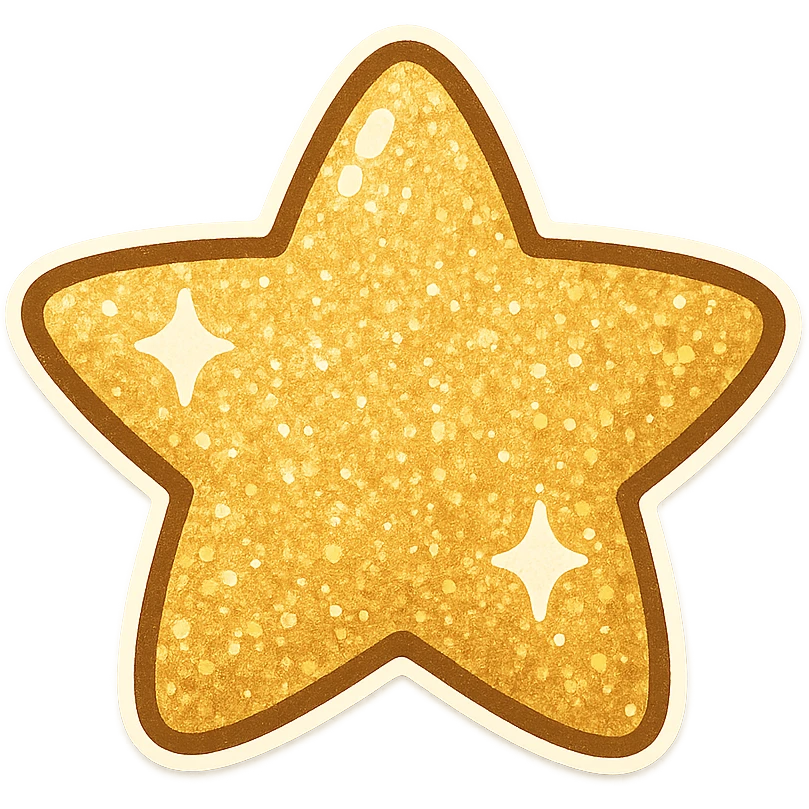 glitter object emoji