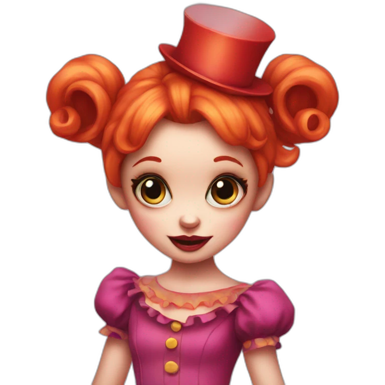 Circus baby emoji