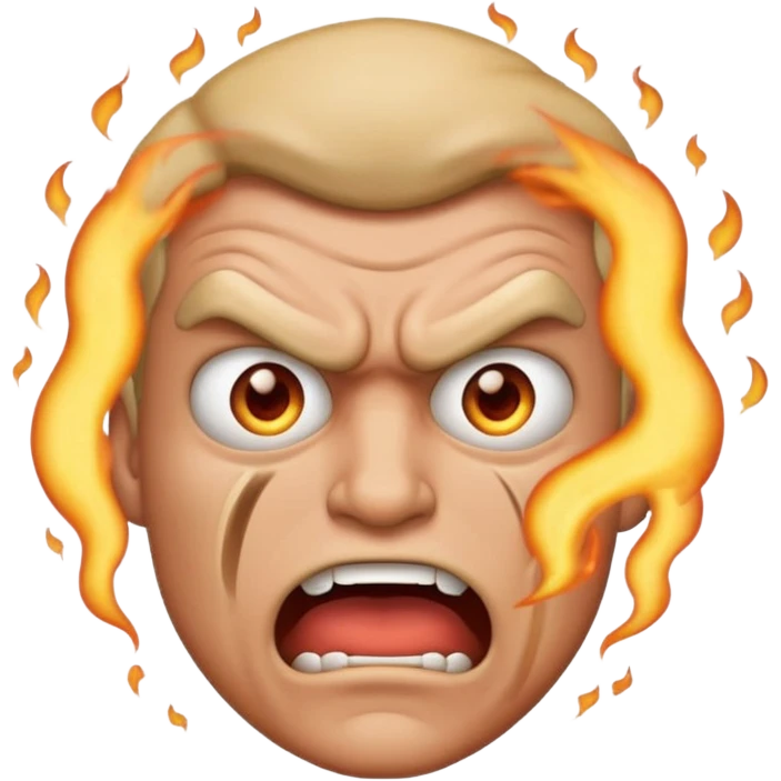 guy steaming mad emoji emoji