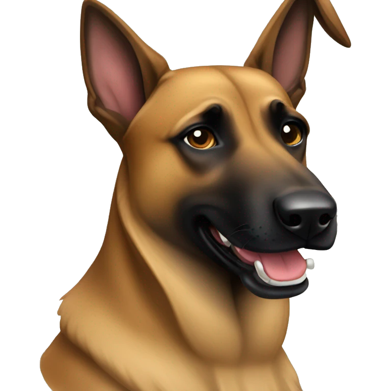 Belgian malinois dog  emoji