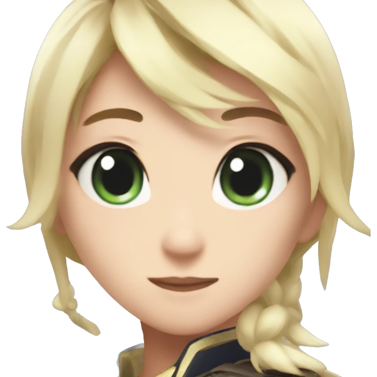 Eula from genshin impact emoji