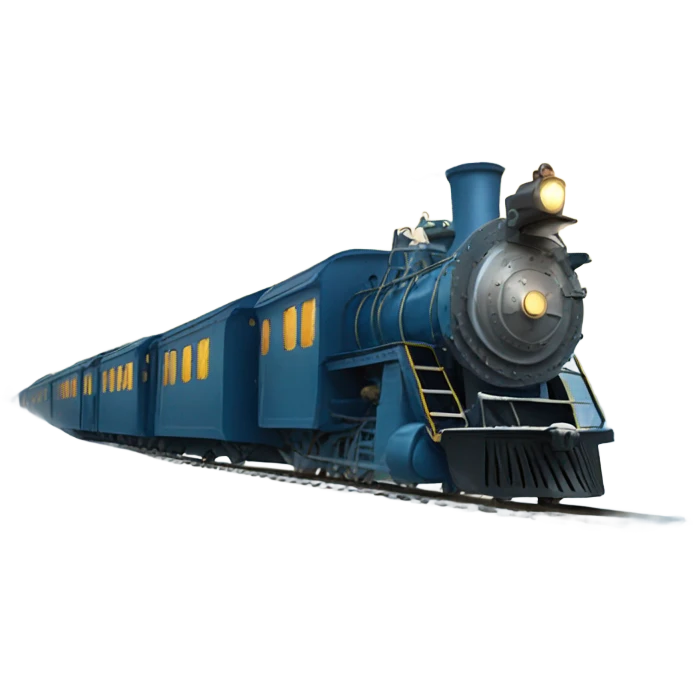 Polar express train emoji