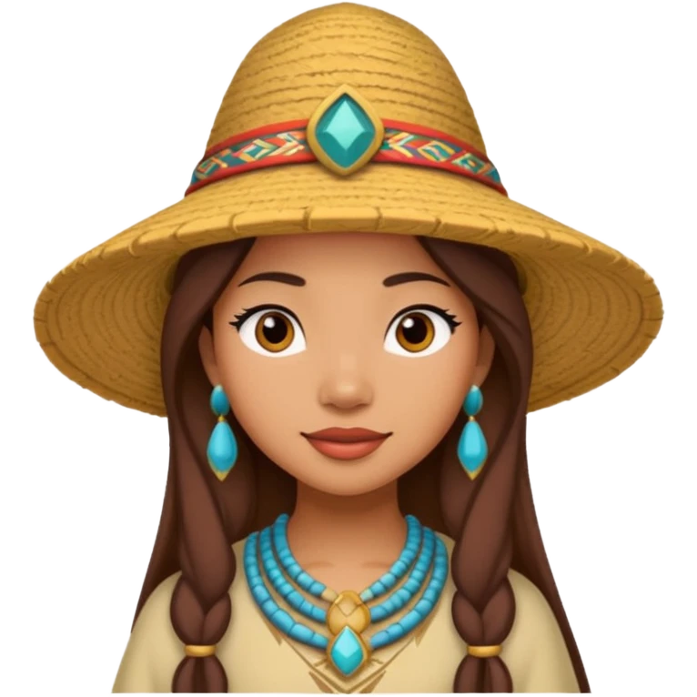 Disney raya with her salakot filipino hat emoji