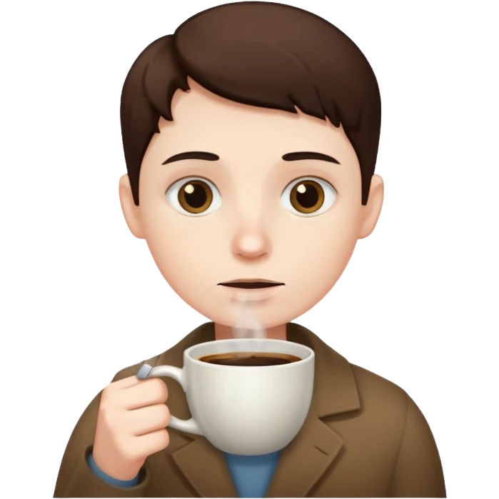 dying but still need coffee emoji