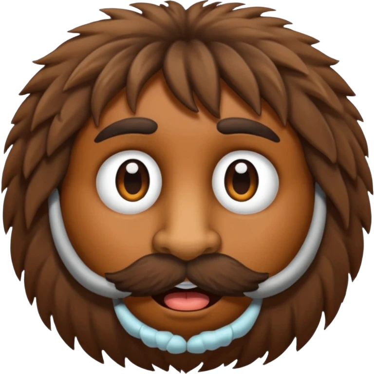 Hairy nose emoji