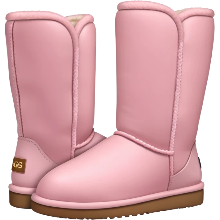 Light pink uggs emoji