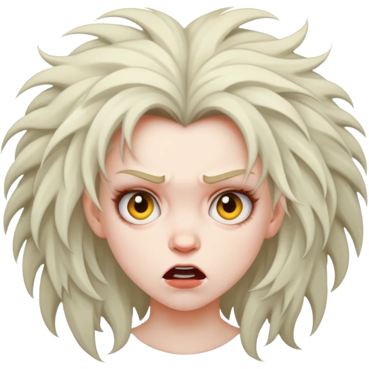Mad girl  emoji