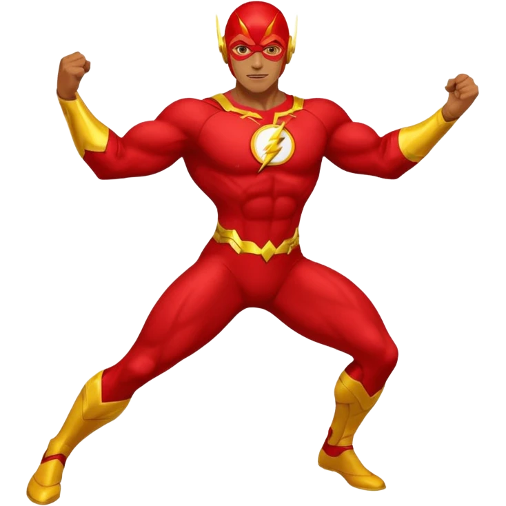 Flash man emoji