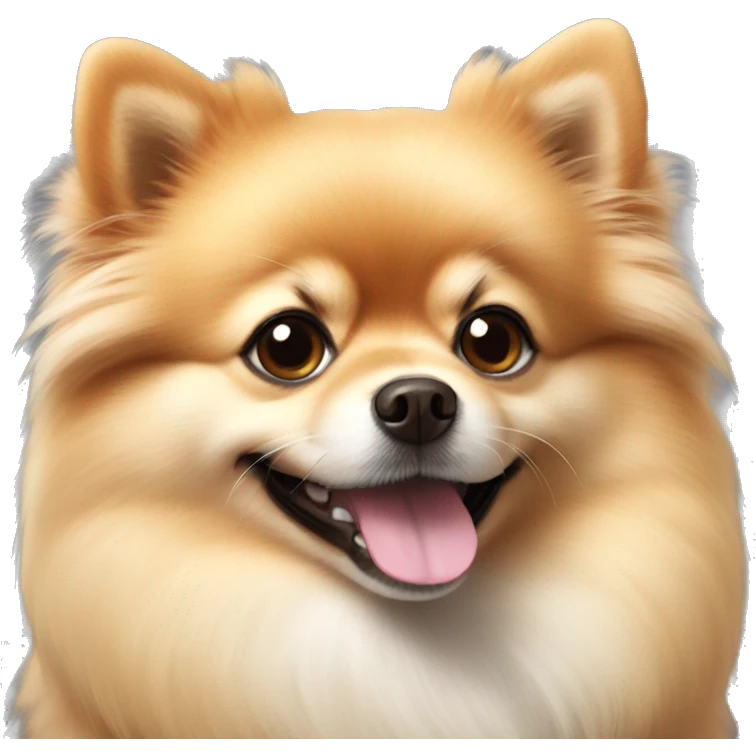 cute pomeranian emoji