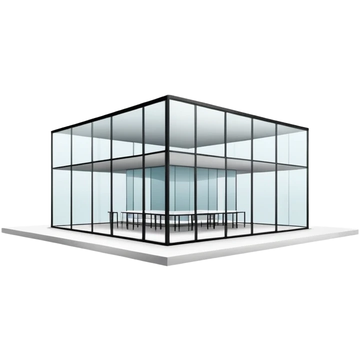 create a emoji about Mies van der rohe pavilion emoji