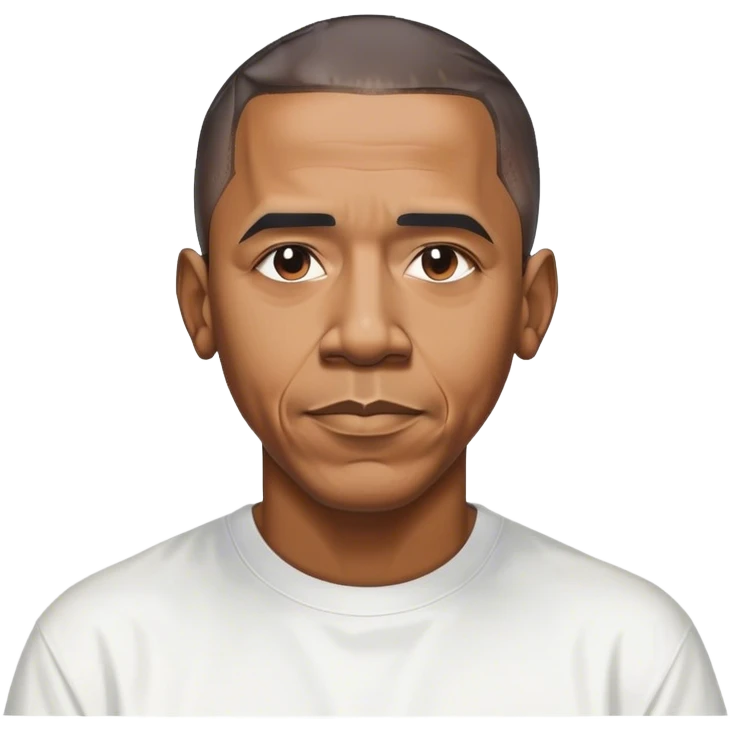 Barack Obama wear supreme Tshirt  emoji