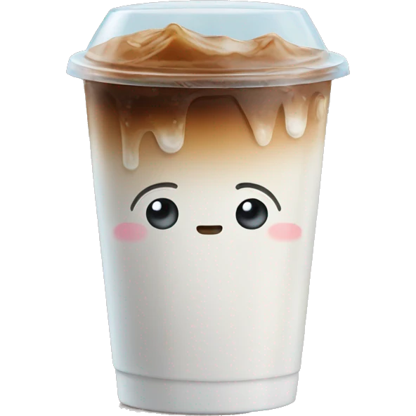 Ice coffe emoji