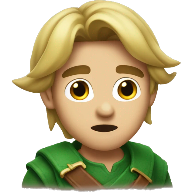 Link licking his lips emoji