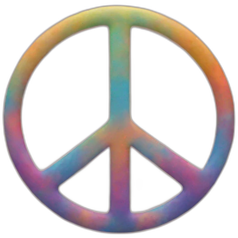peace sign emoji