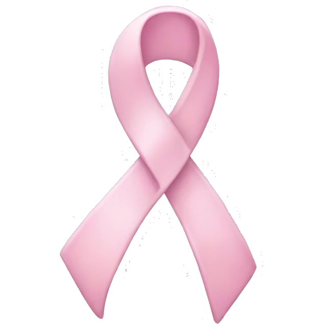 light Pink cancer ribbon emoji