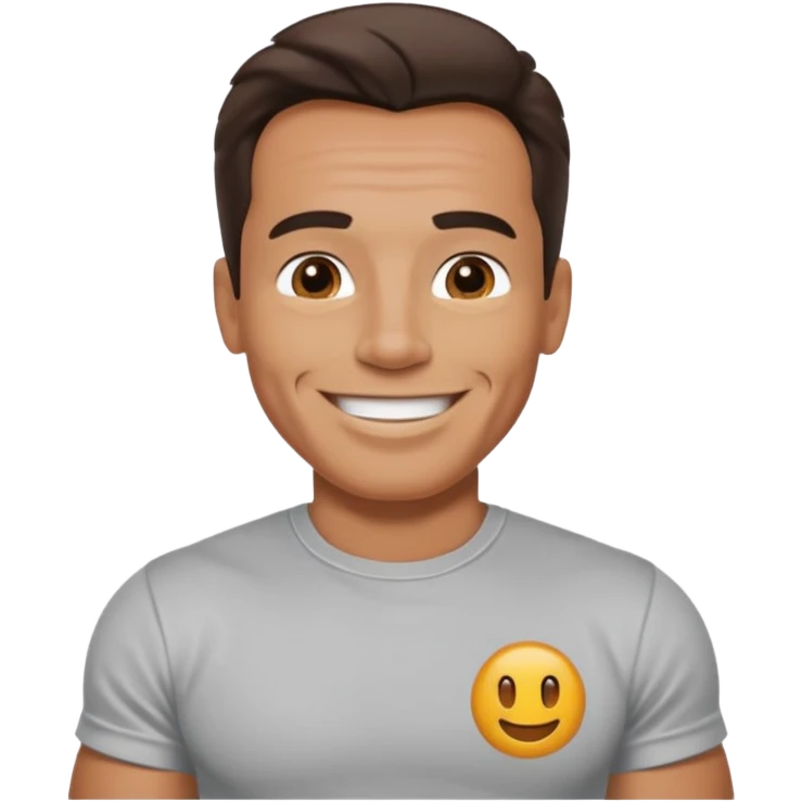 arnold smiling emoji
