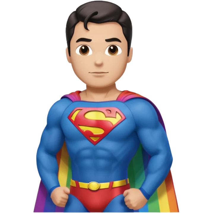 Gay superman emoji
