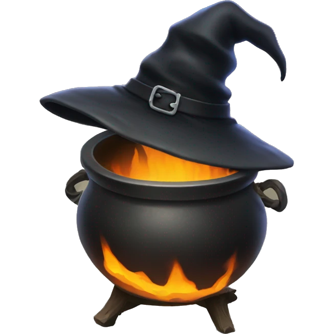 witch cauldron emoji