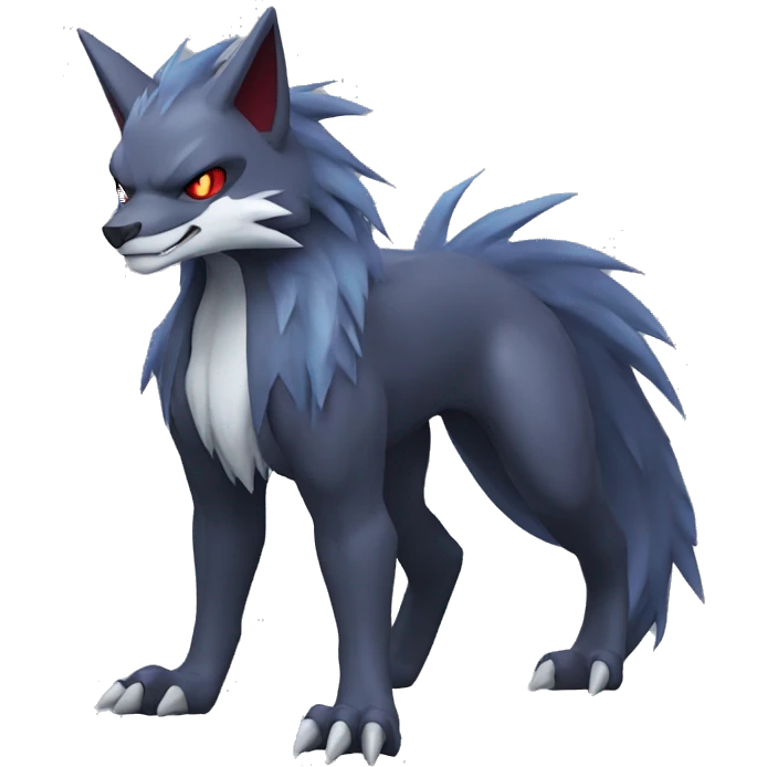 Zoroark-Fakémon full body emoji