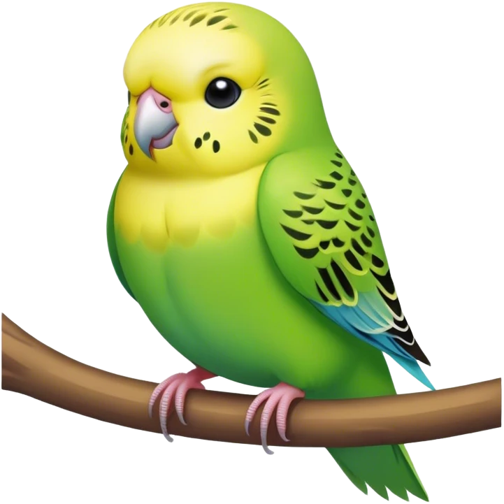 green budgie emoji