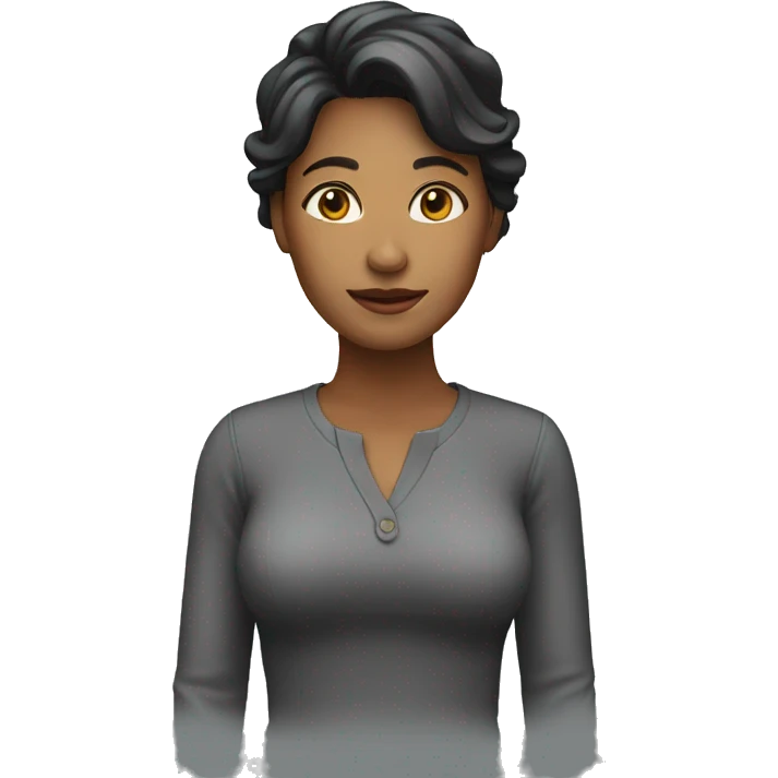 a woman standing emoji