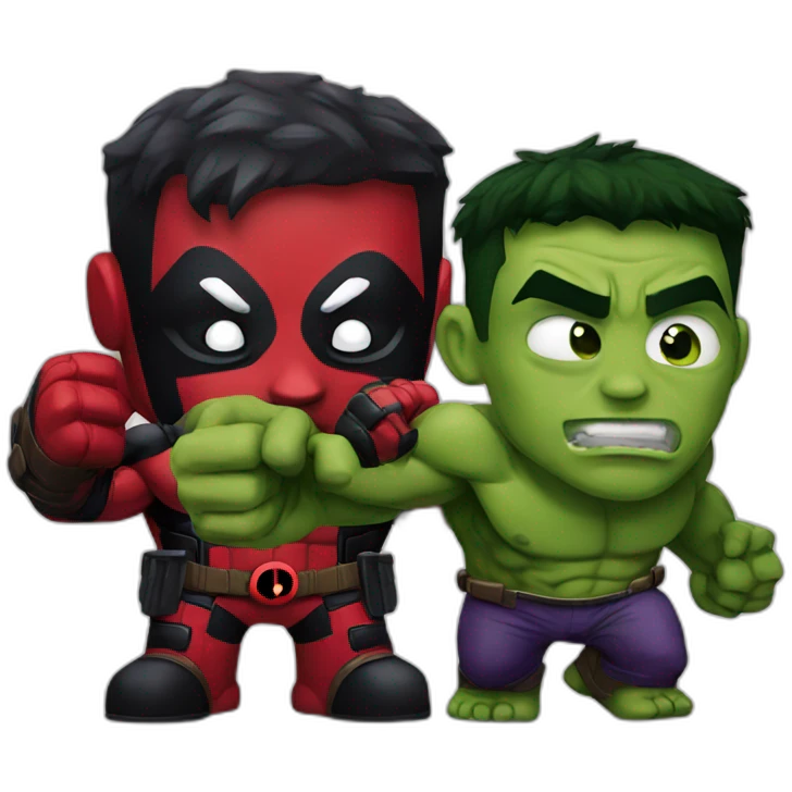 deadpool and hulk emoji