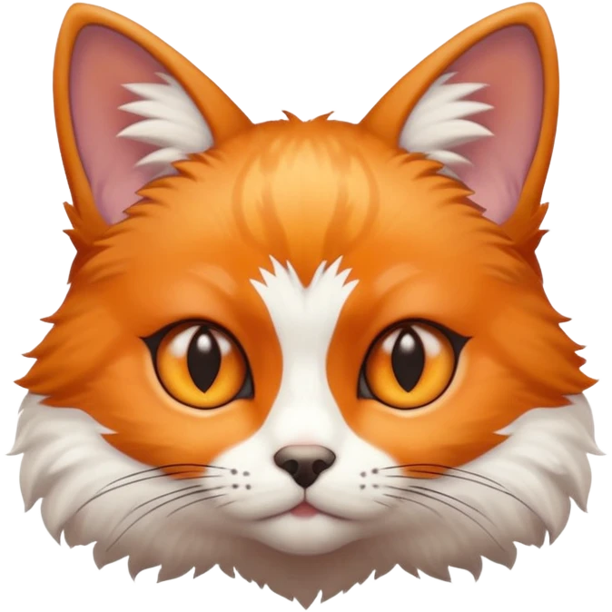 Cat with fox eyes cat with fox eyes emoji