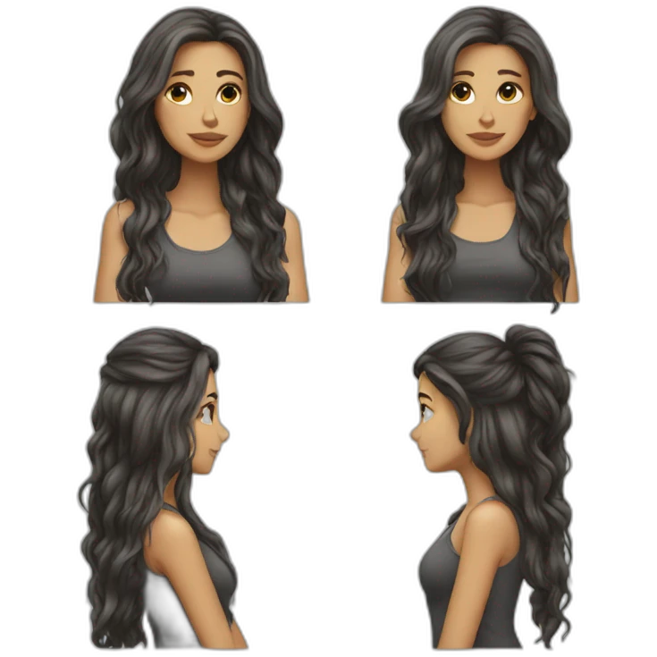 long-hair-women emoji