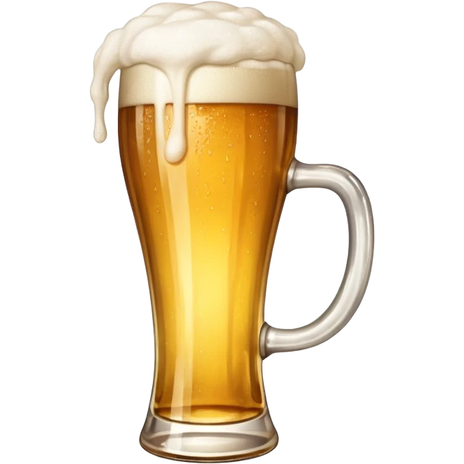 alcahol with foam emoji