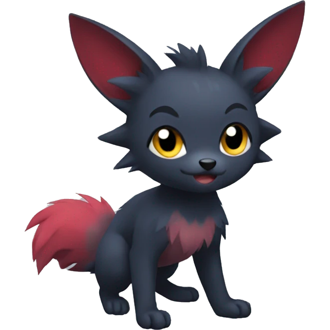 Zorua full body emoji