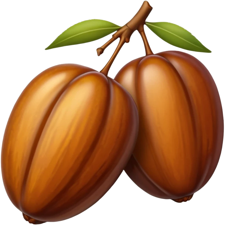 Date fruit sticker emoji