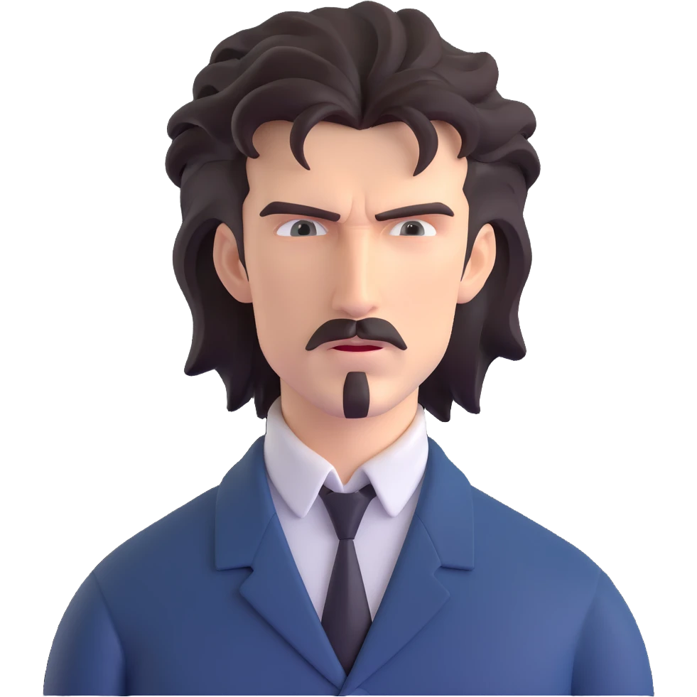 crazy Nikola Tesla emoji