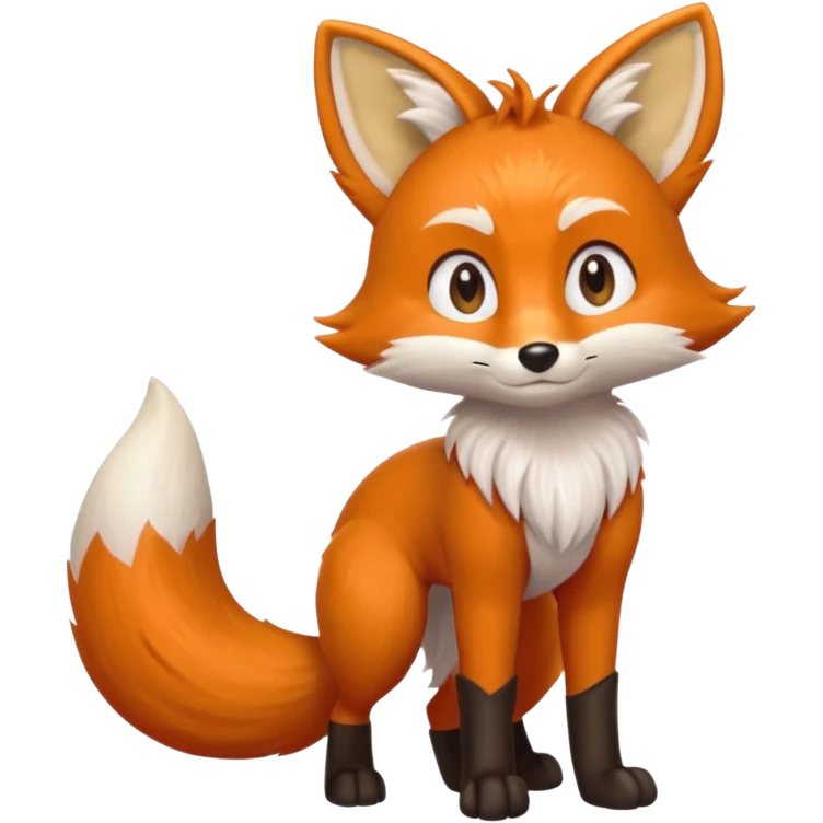Sonic the hedgehog: Miles "Tails" Prower (the fox) emoji