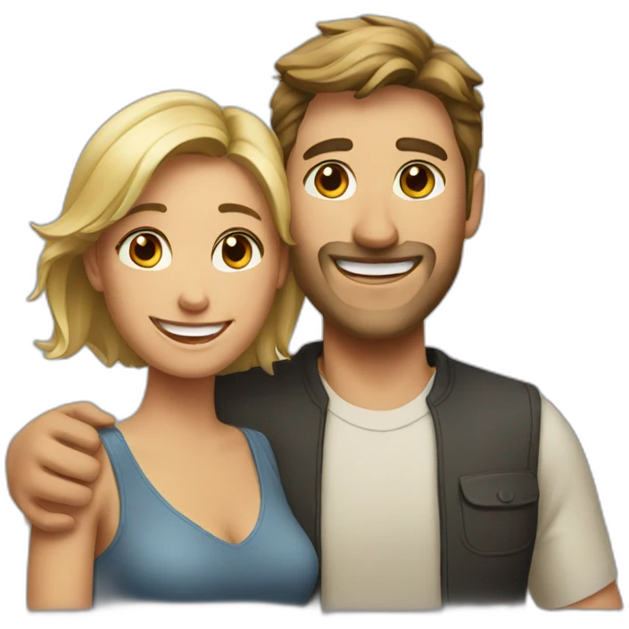 happy couple emoji