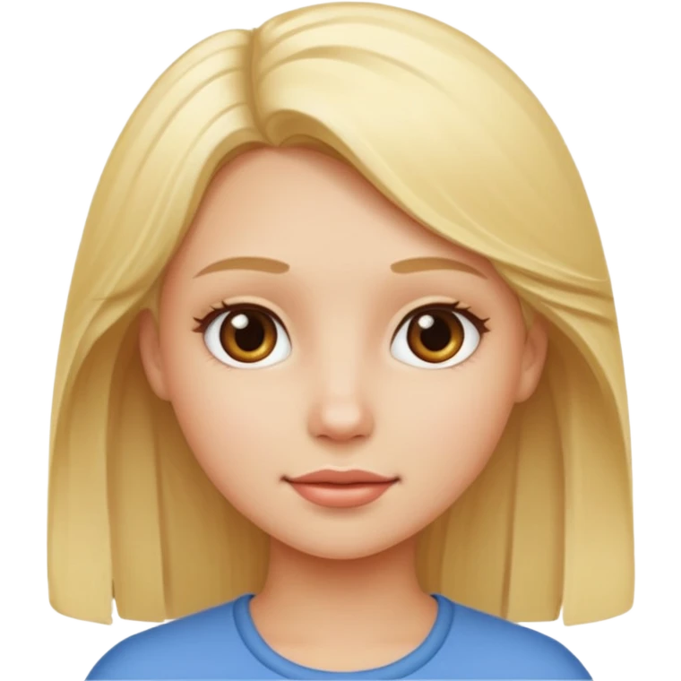 Girl blond emoji