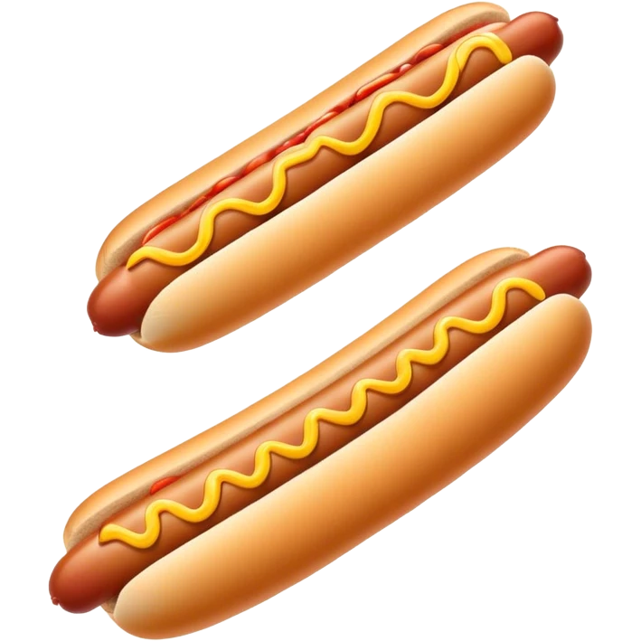 Hot dog kicked emoji