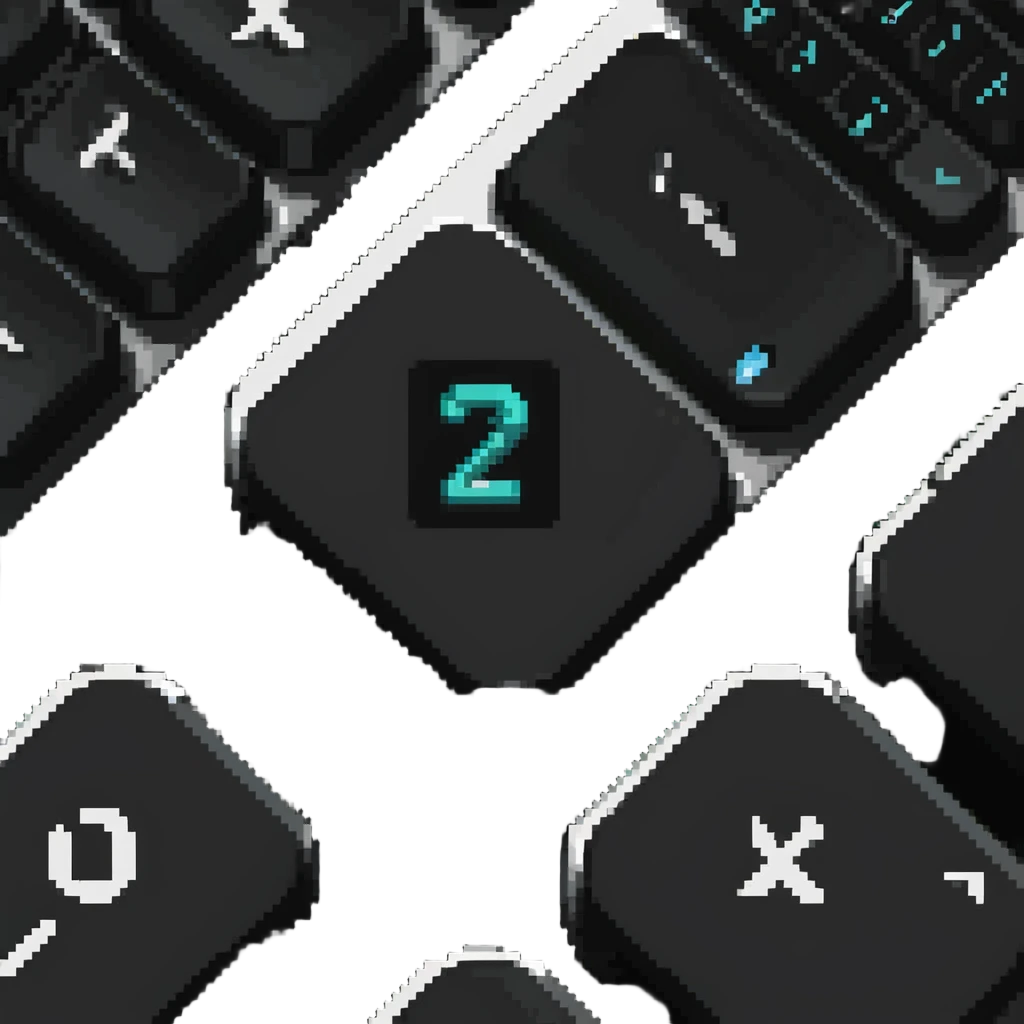 Number 0 keycap, keyboard button with the digit zero emoji