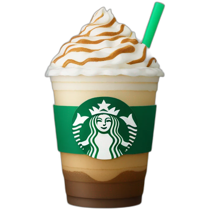 starbucks frappe emoji