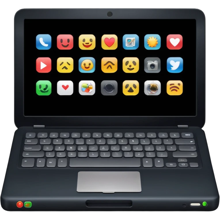 90's laptop emoji