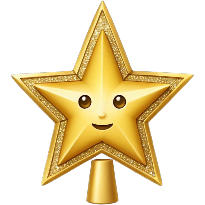 a star on a Christmas tree   emoji